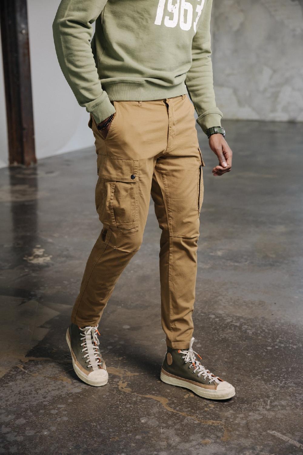 freeman t. porter Hugo Blunt Pantalon cropped Homme kelp