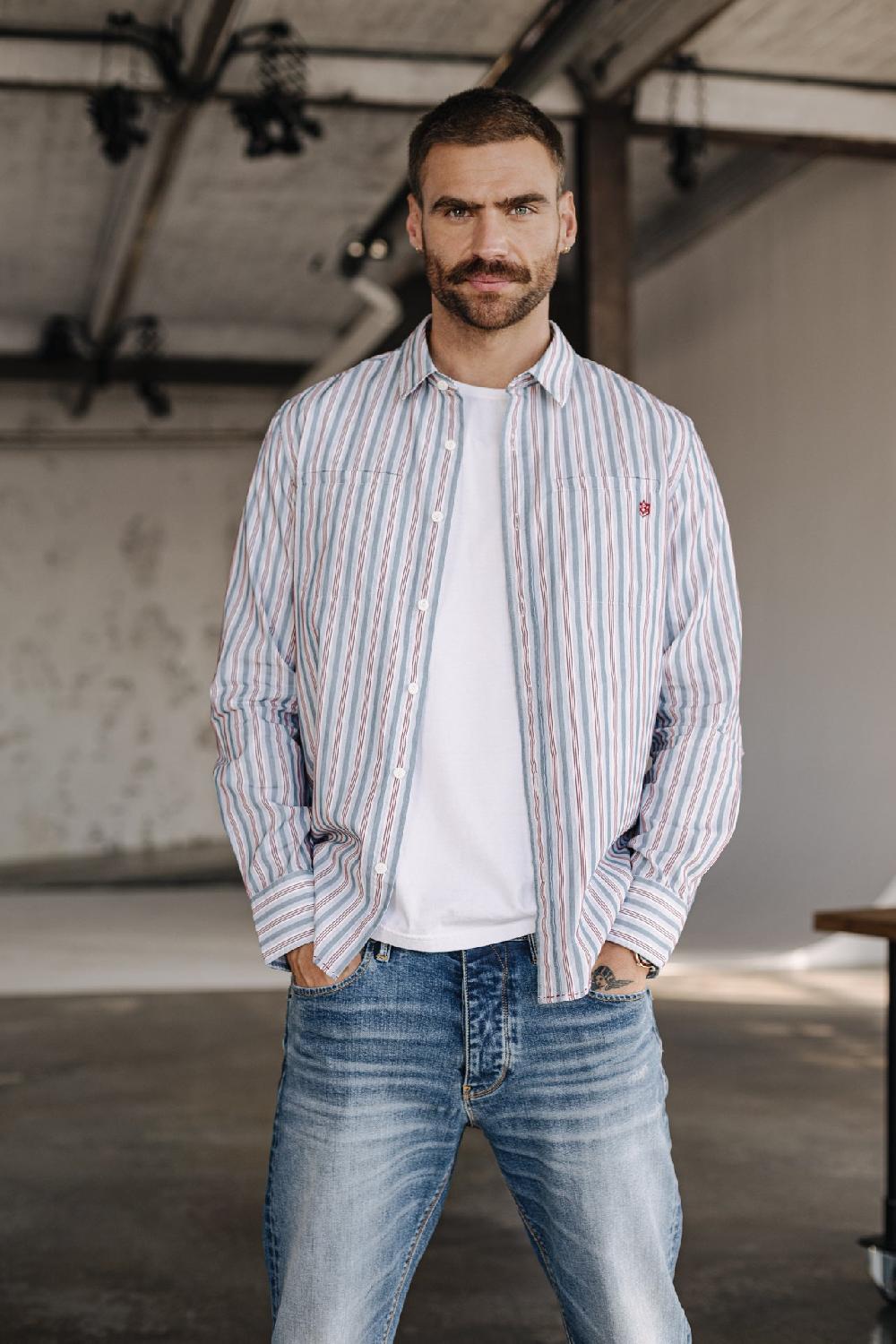 Freeman T. Porter Jackson Japan Chemise Straight Homme Original