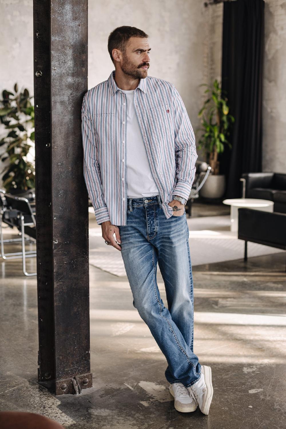 Freeman T. Porter Jackson Japan Chemise Straight Homme Original