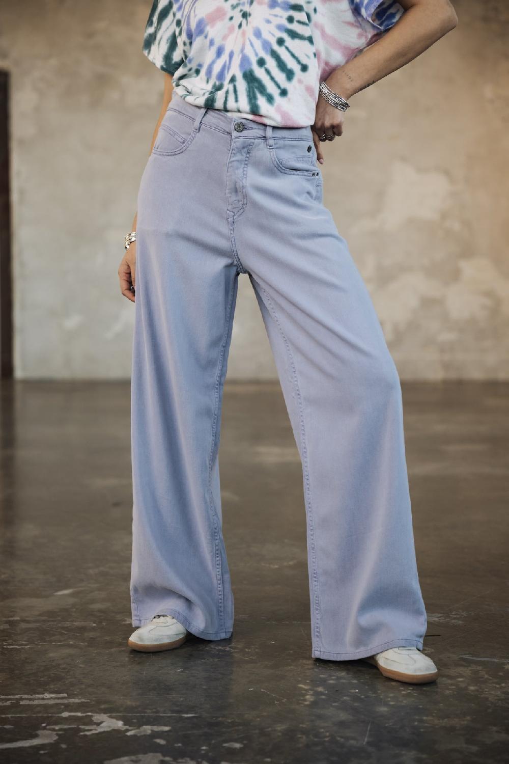 Freeman T. Porter Jane Lynx Pantalon Large Femme Sweet Lavender