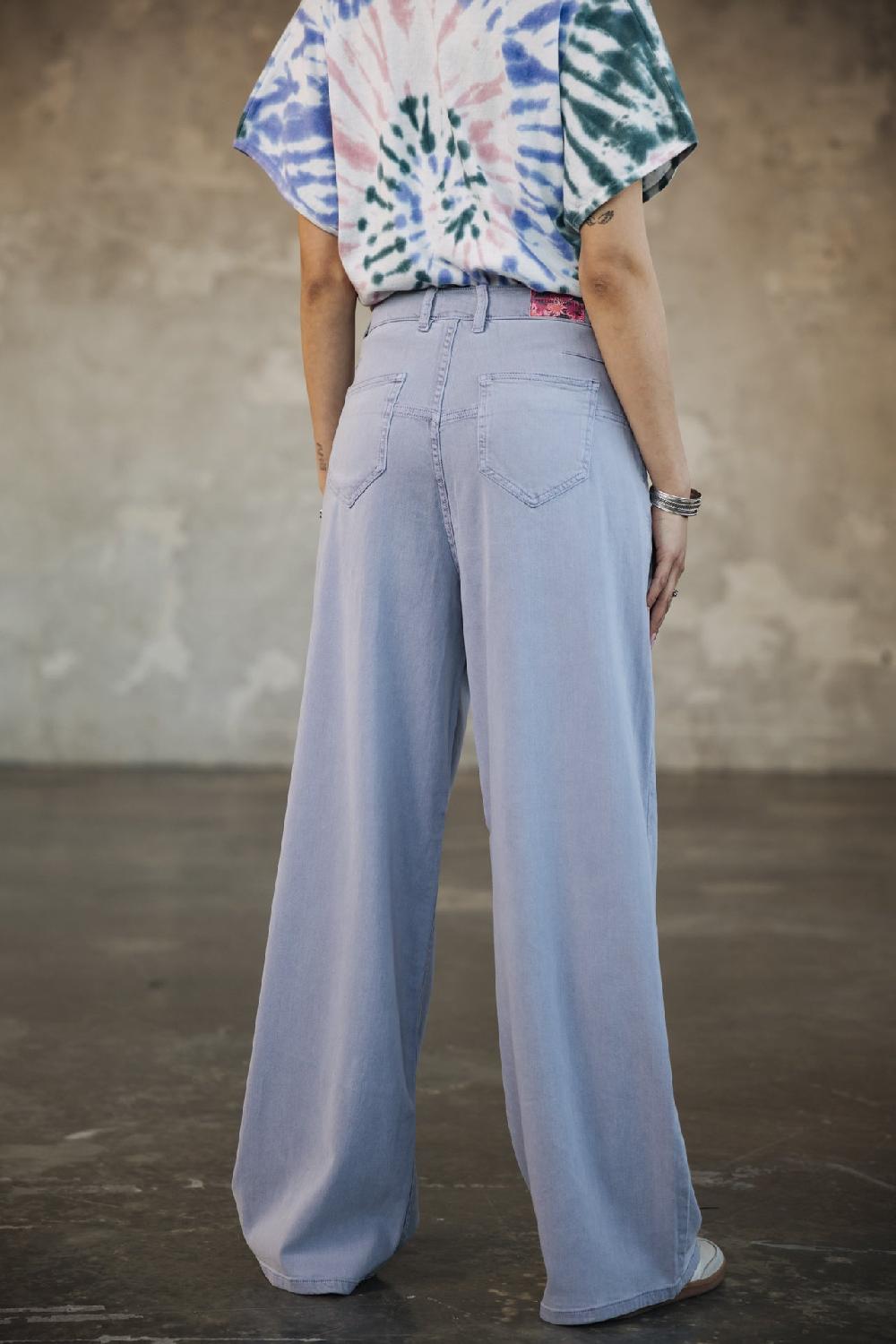 Freeman T. Porter Jane Lynx Pantalon Large Femme Sweet Lavender