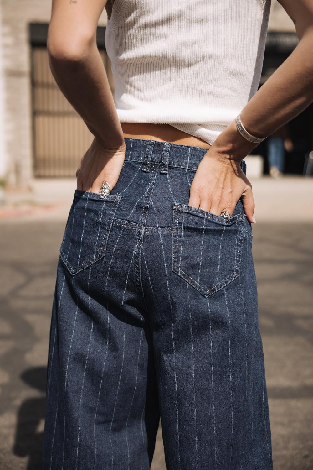 Freeman T. Porter Jane SDM Jeans Large Femme Piazalli Blue