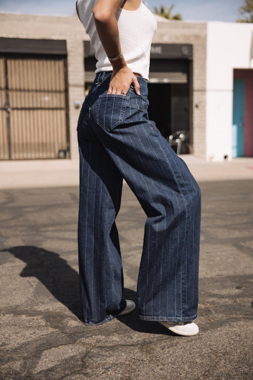 Freeman T. Porter Jane SDM Jeans Large Femme Piazalli Blue