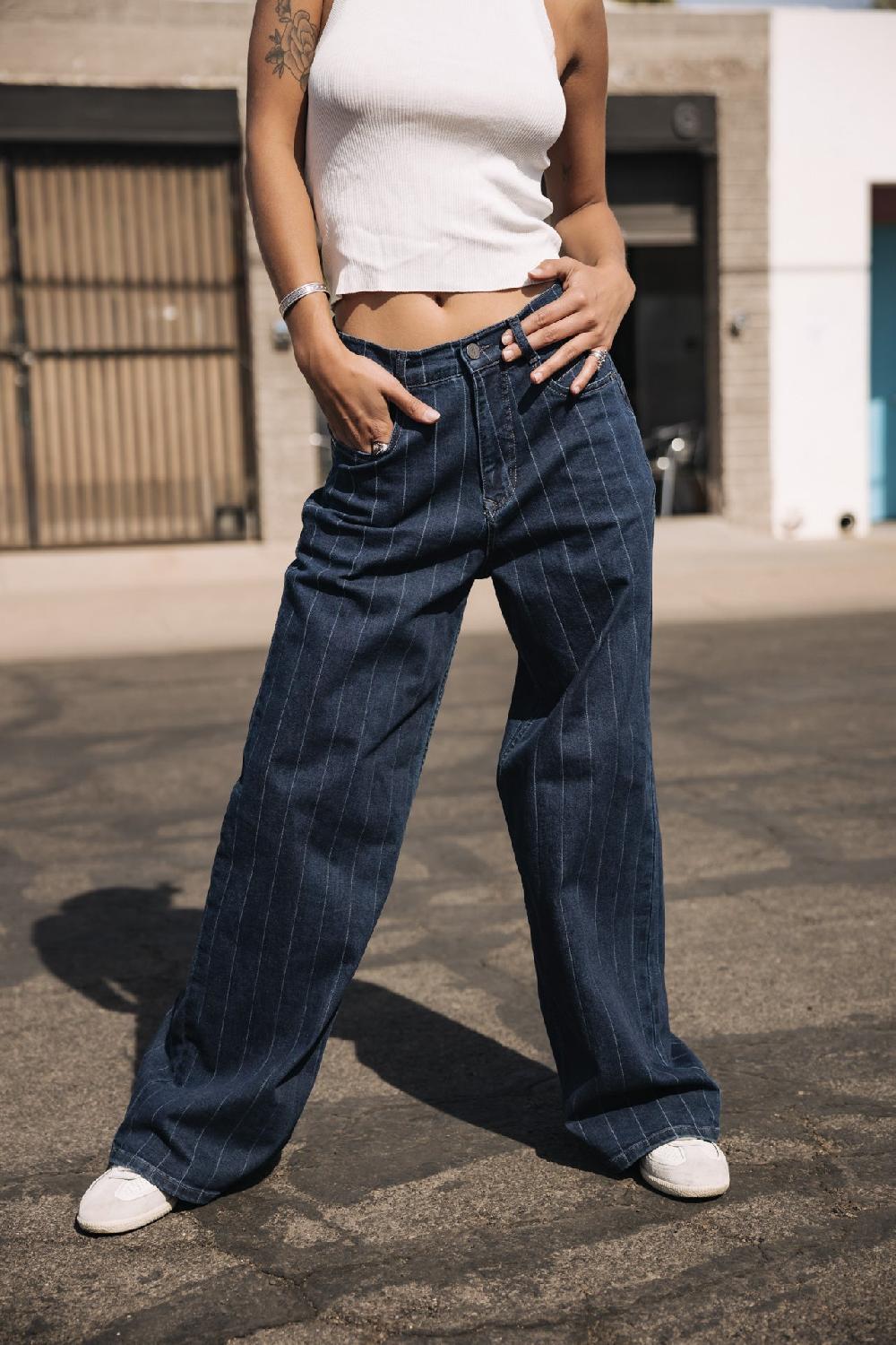 freeman t. porter Jane SDM Jeans large Femme piazalli blue