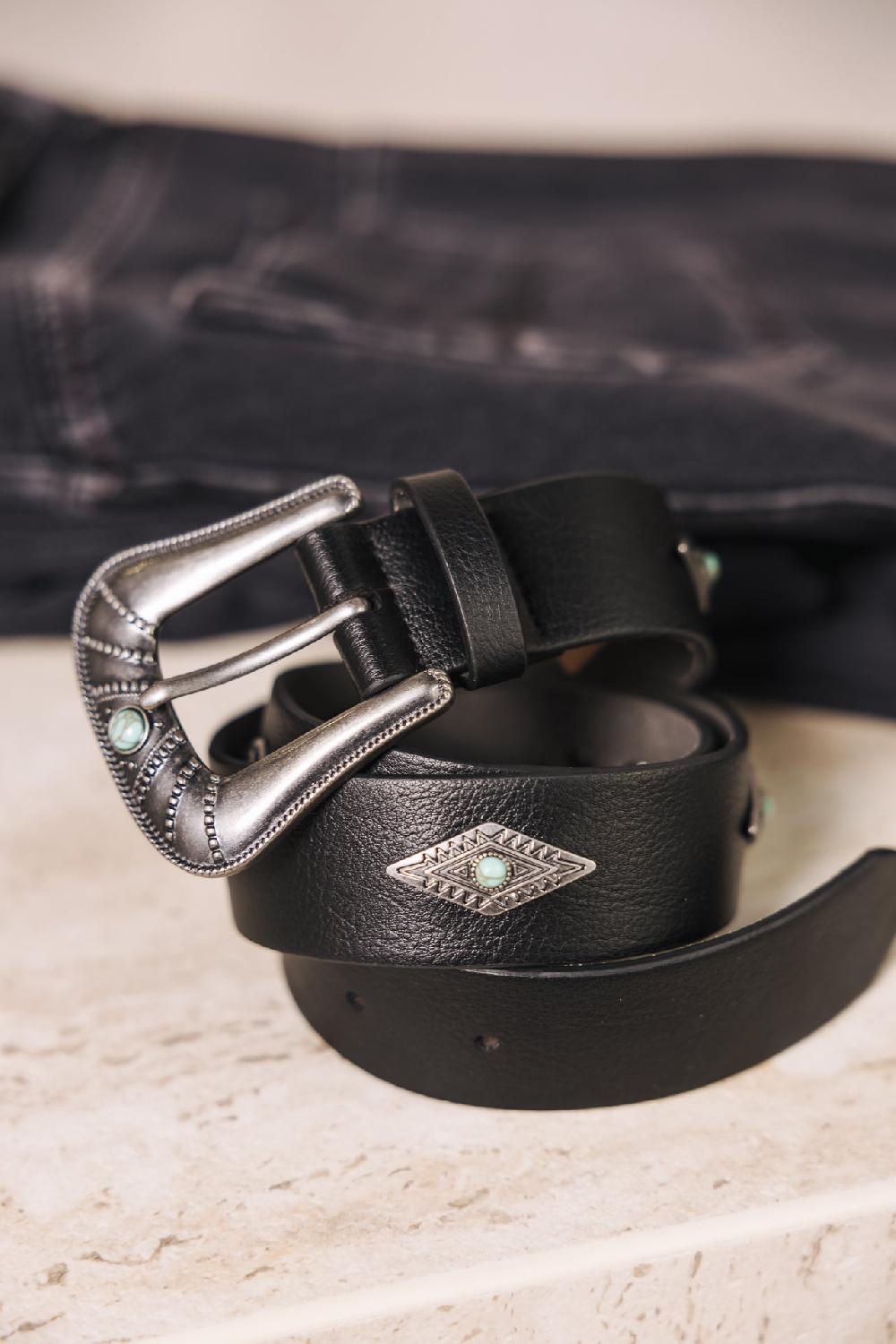 Freeman T. Porter Jayla Ceinture En Cuir Femme Black