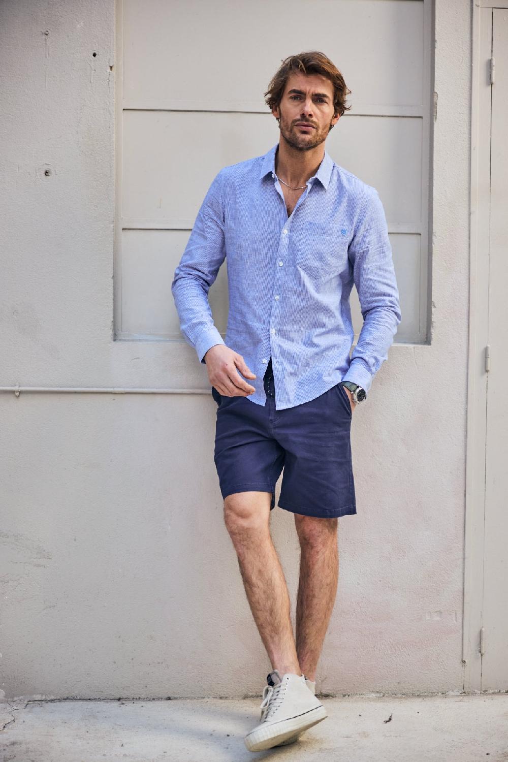 Freeman T. Porter Jeremiah Colombus Chemise Straight Homme Original