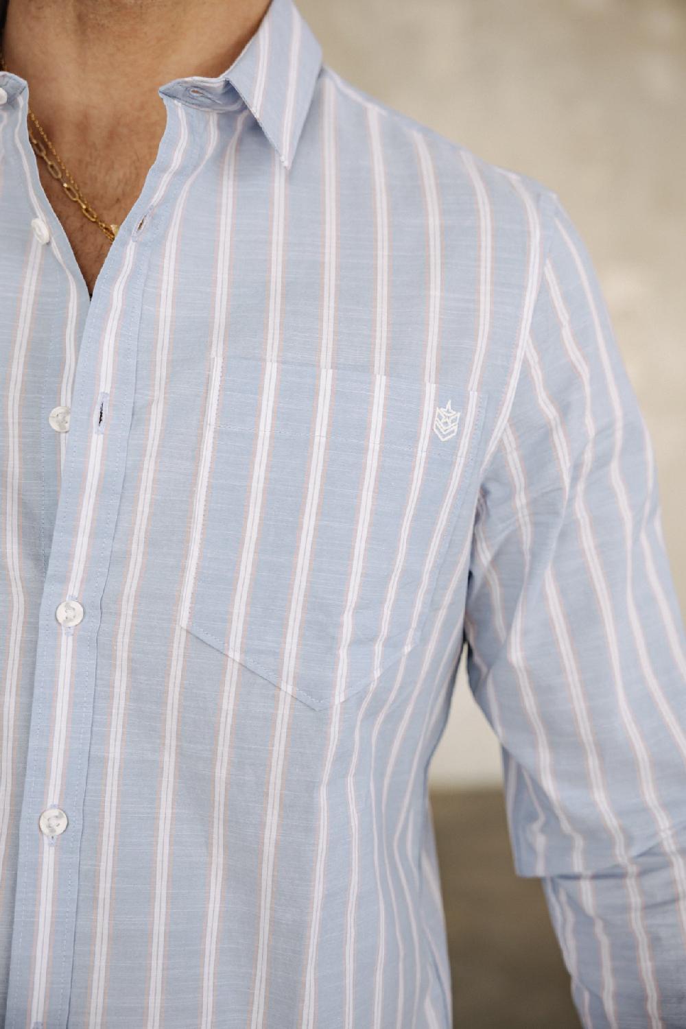 Freeman T. Porter Jeremiah Shore Chemise Straight Homme Original