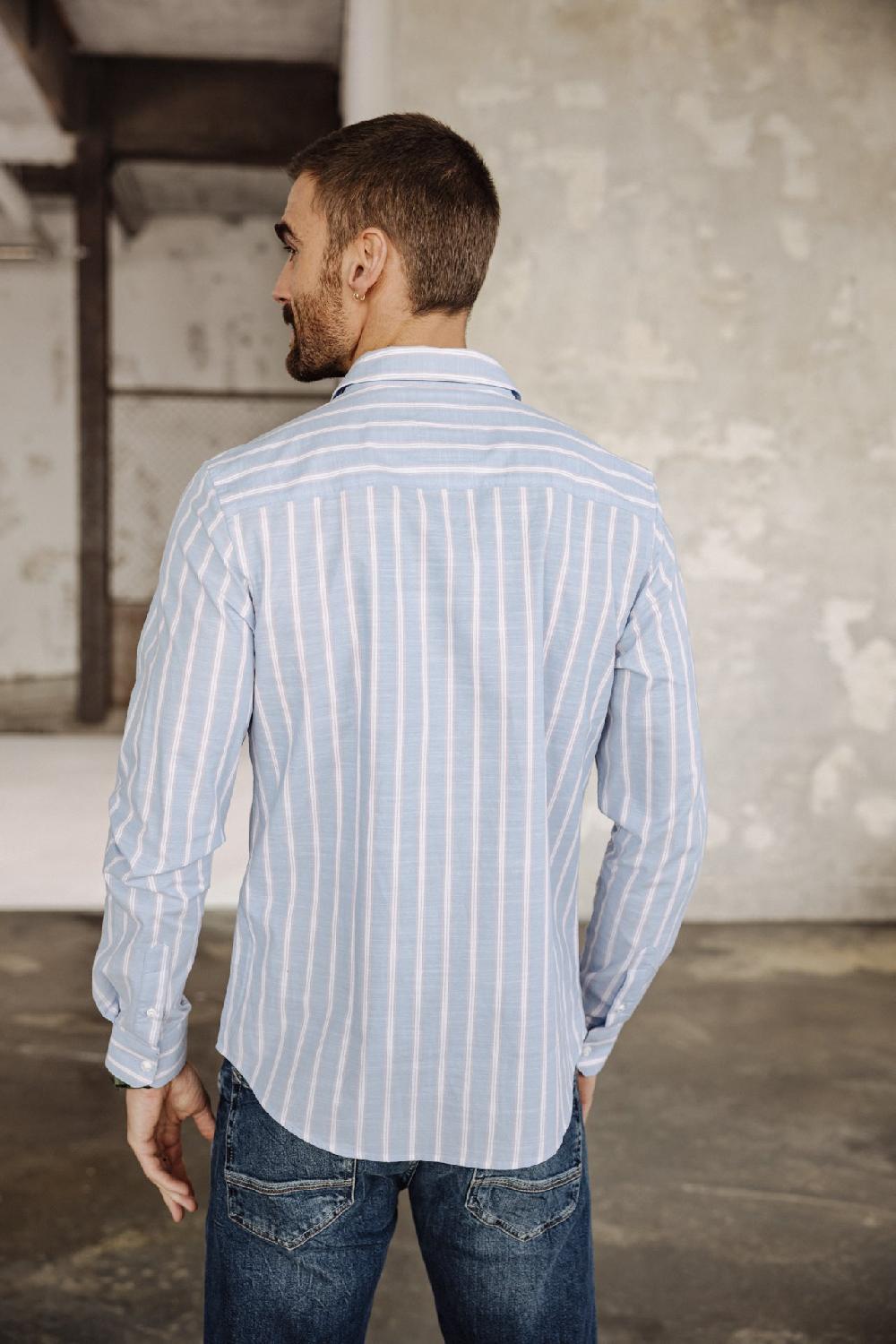 Freeman T. Porter Jeremiah Shore Chemise Straight Homme Original