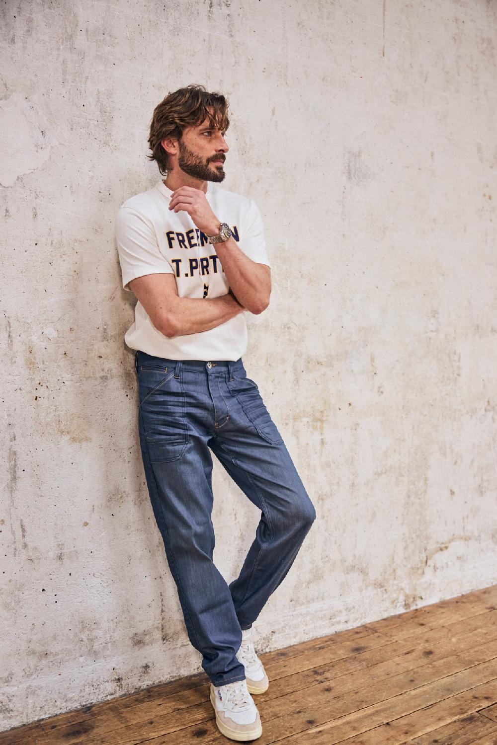 freeman t. porter Jhon SDM Jeans workwear Homme bleany freeman t. porter Jhon SDM Jeans workwear Homme bleany