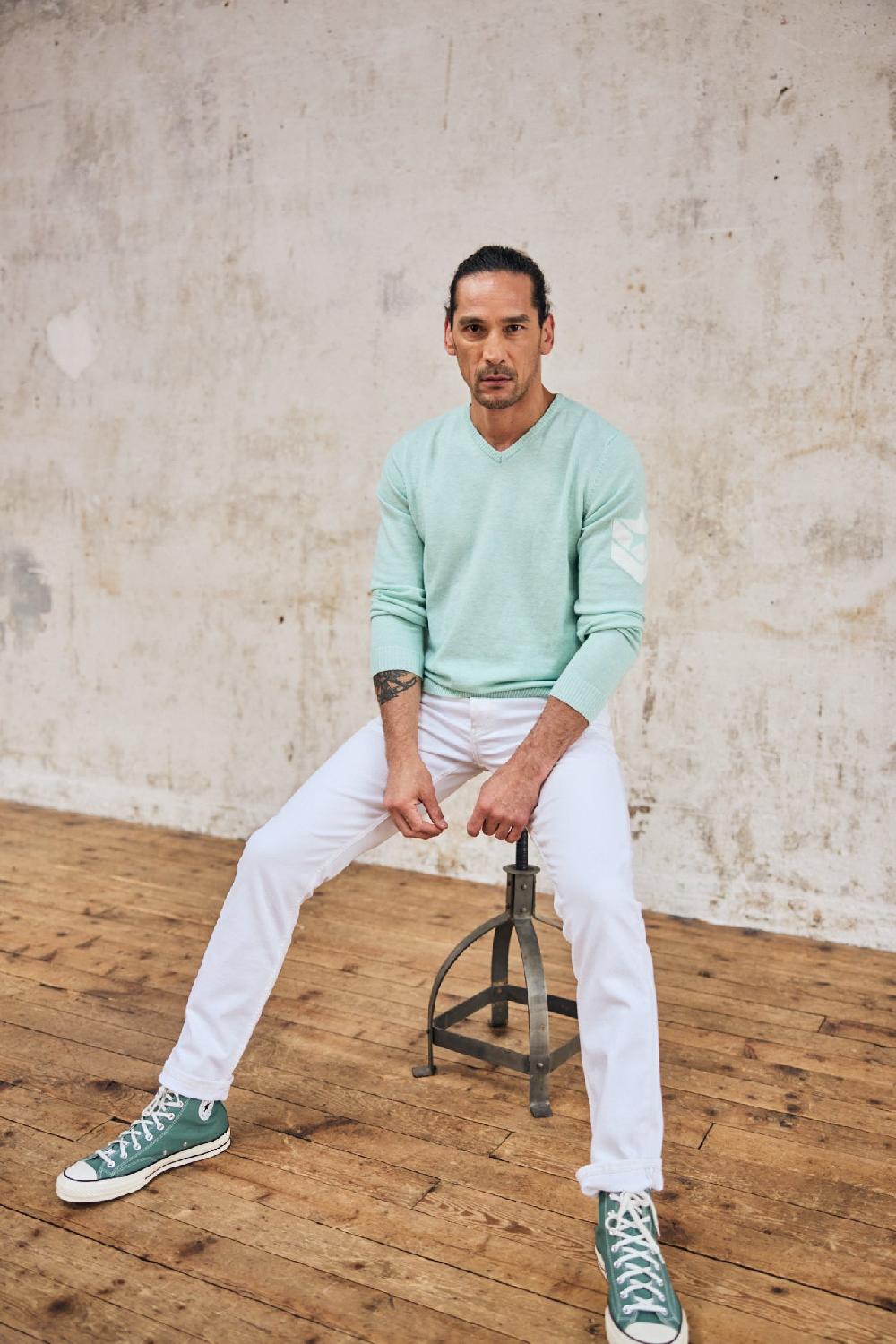 freeman t. porter Jimmy Andalousia Pantalon droit Homme off white