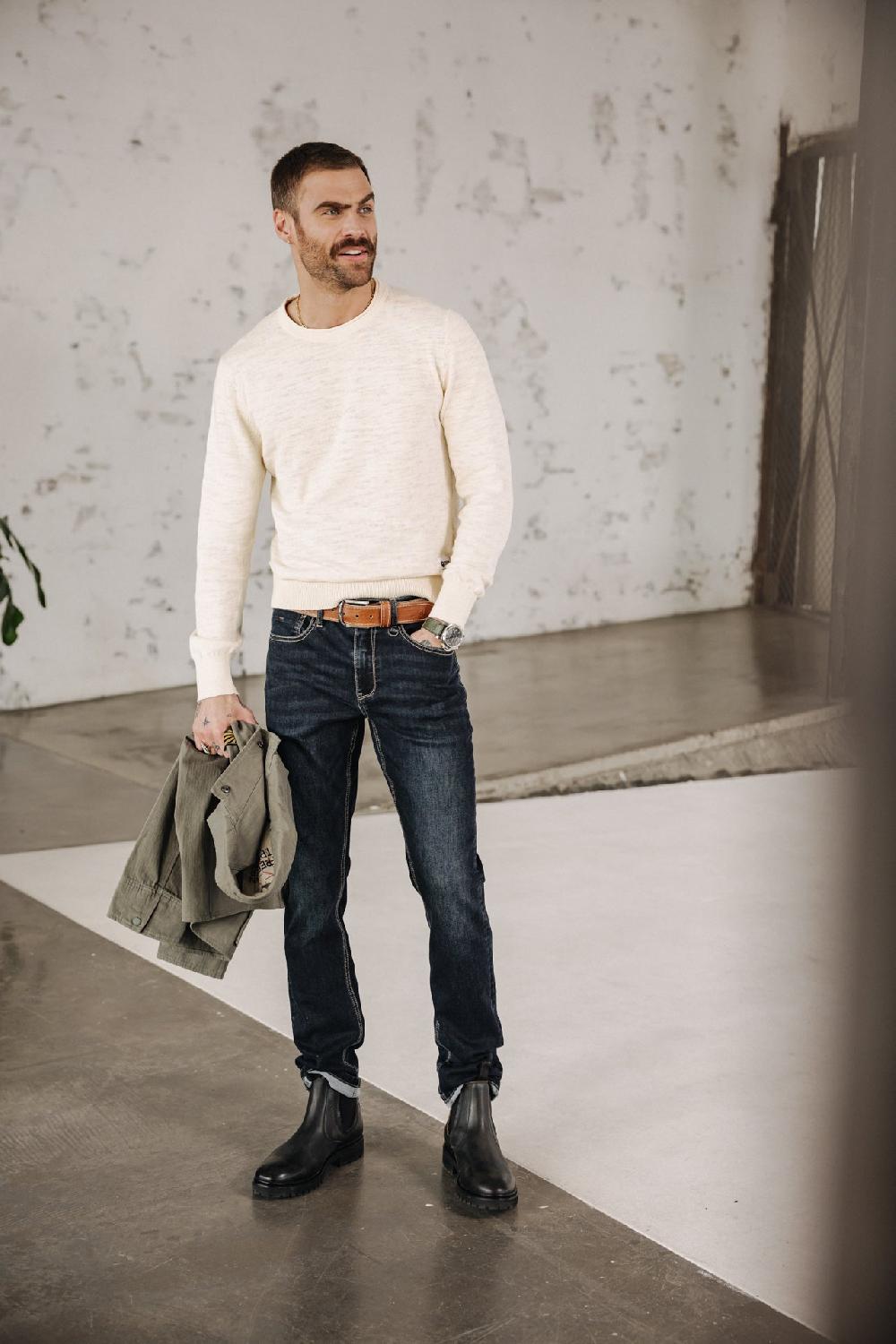 Freeman T. Porter Jimmy S-SDM Jeans Droit Ajusté Homme Joggy