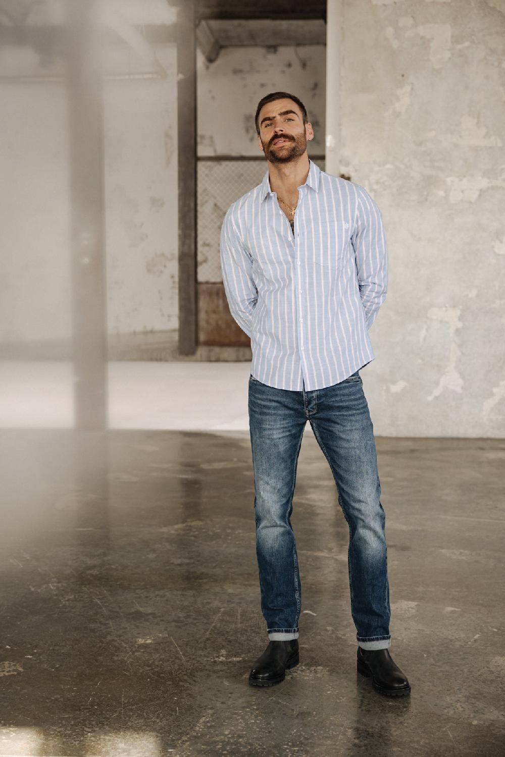 Freeman T. Porter Jimmy SDM Jeans Droit Ajusté Homme Sermini