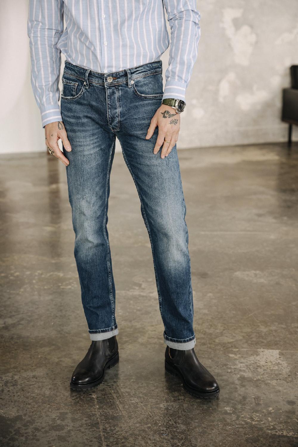 freeman t. porter Jimmy SDM Jeans droit ajusté Homme sermini