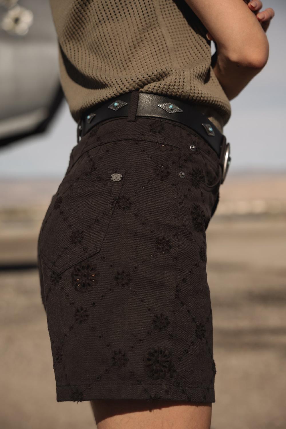 Freeman T. Porter Judy Boheme Short Loose Femme Black