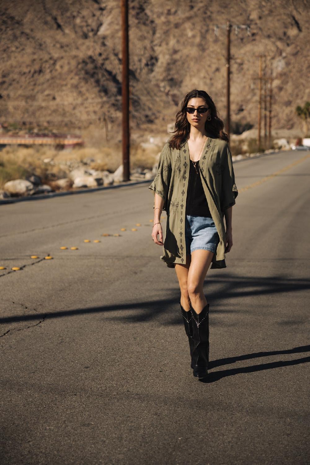 Freeman T. Porter Judy Denim Short Loose Femme Jaori