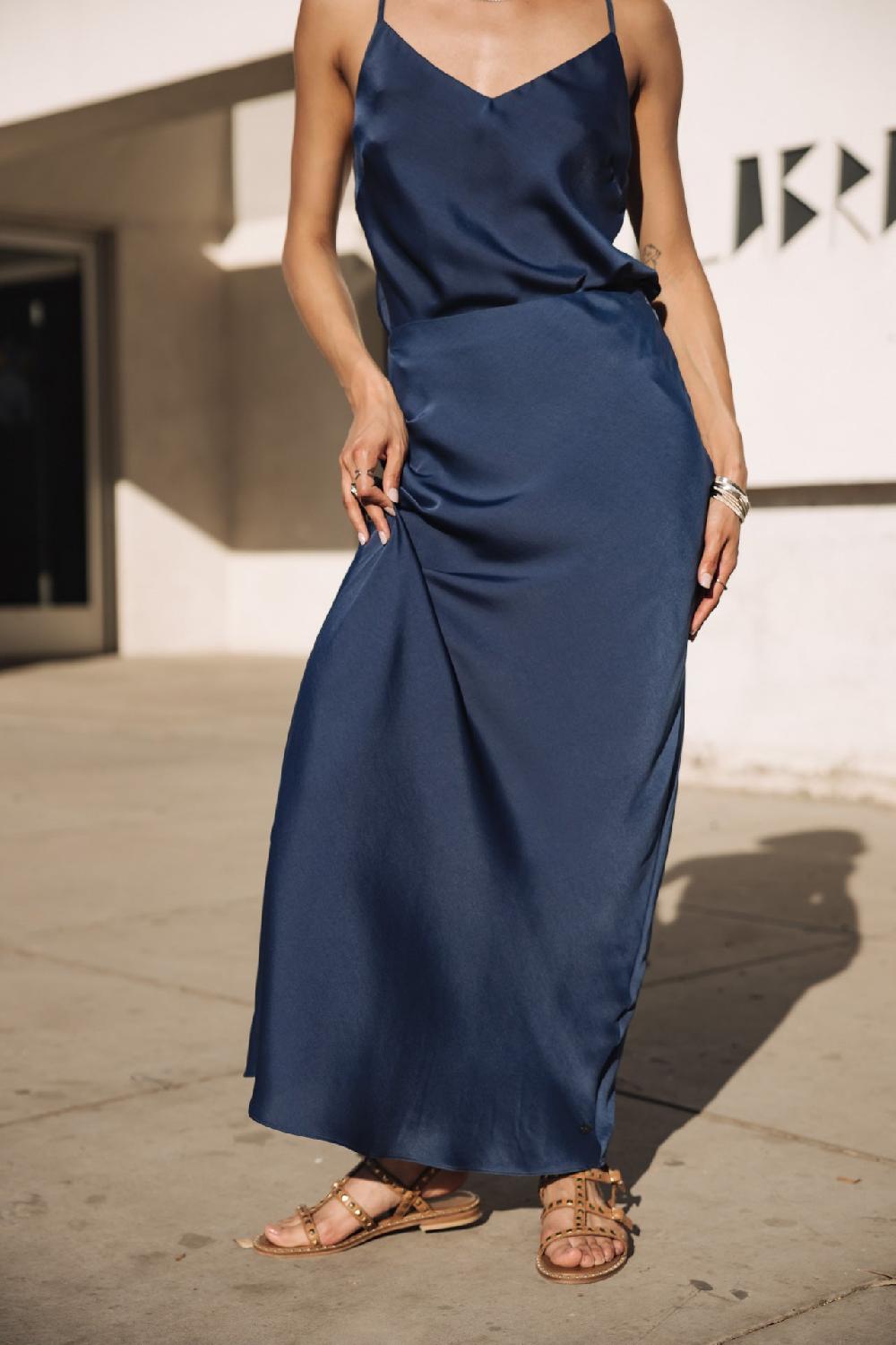 freeman t. porter Justelle Plain Jupe longue Femme navy