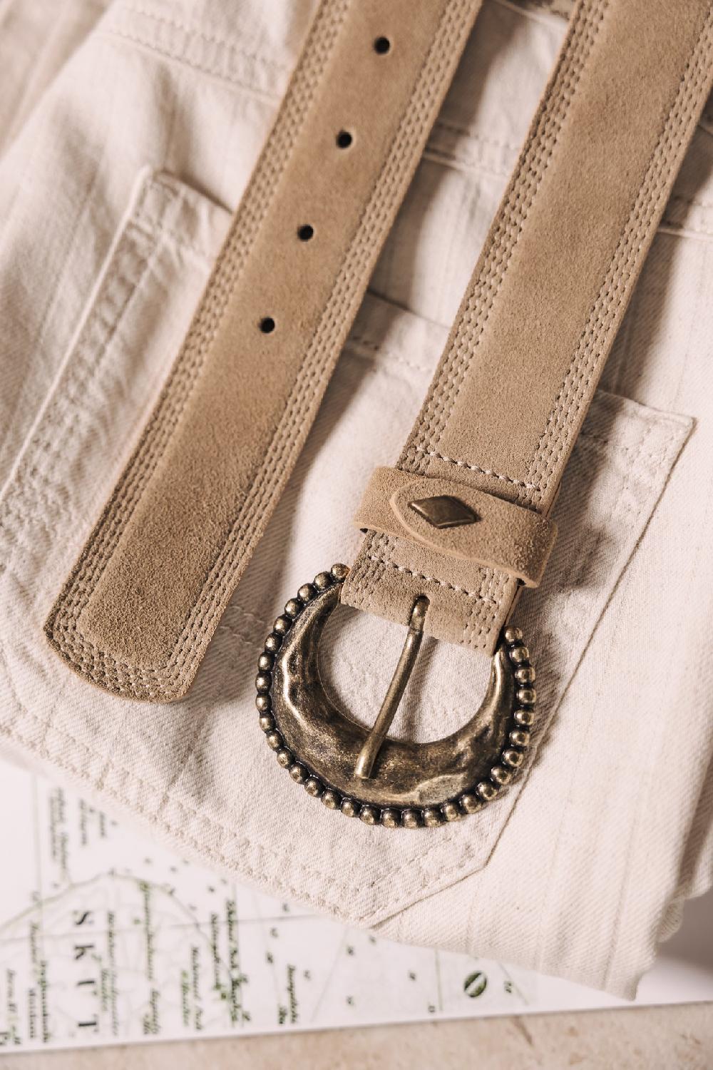 freeman t. porter Kalea Ceinture en cuir Femme beige freeman t. porter Kalea Ceinture en cuir Femme beige