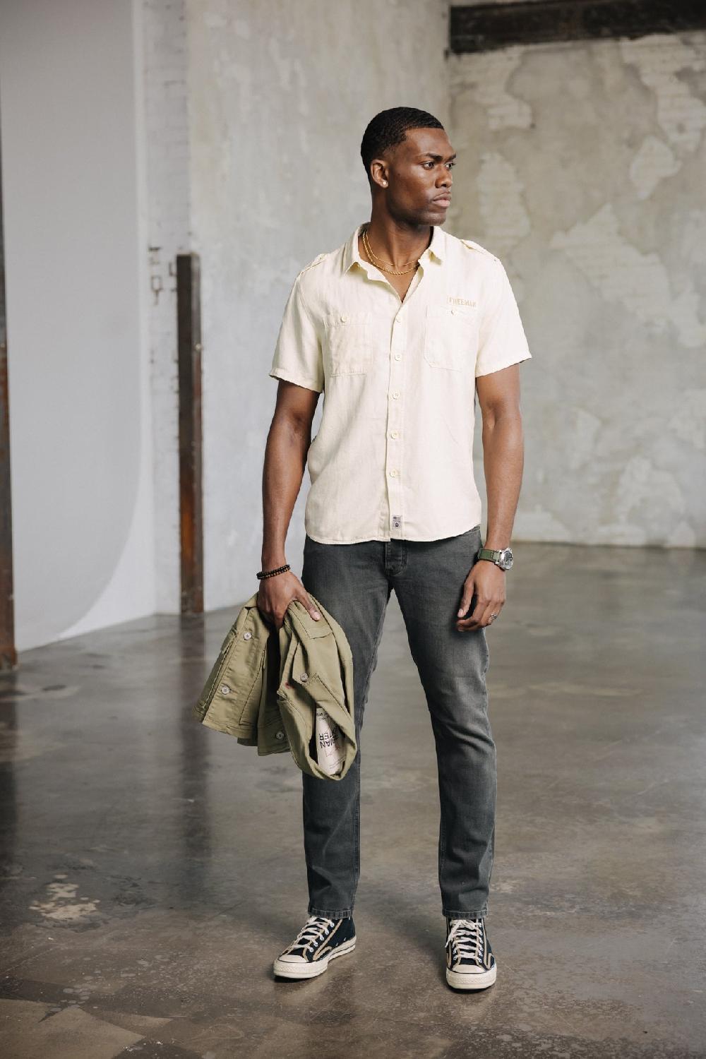 Freeman T. Porter Kurt SDM Jeans Droit Homme Badillac Med