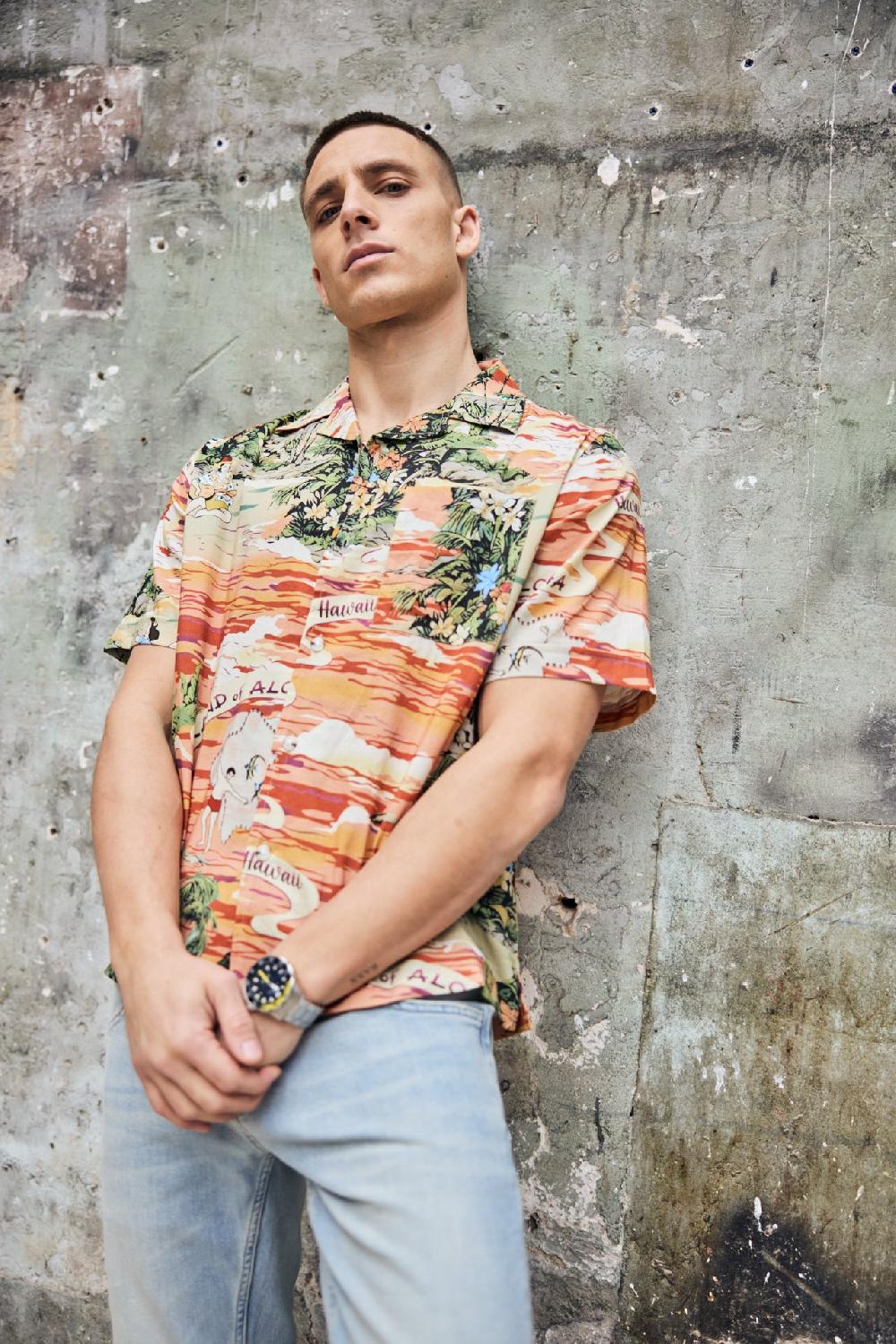 freeman t. porter Kyan Aloha Chemise hawaienne Homme original