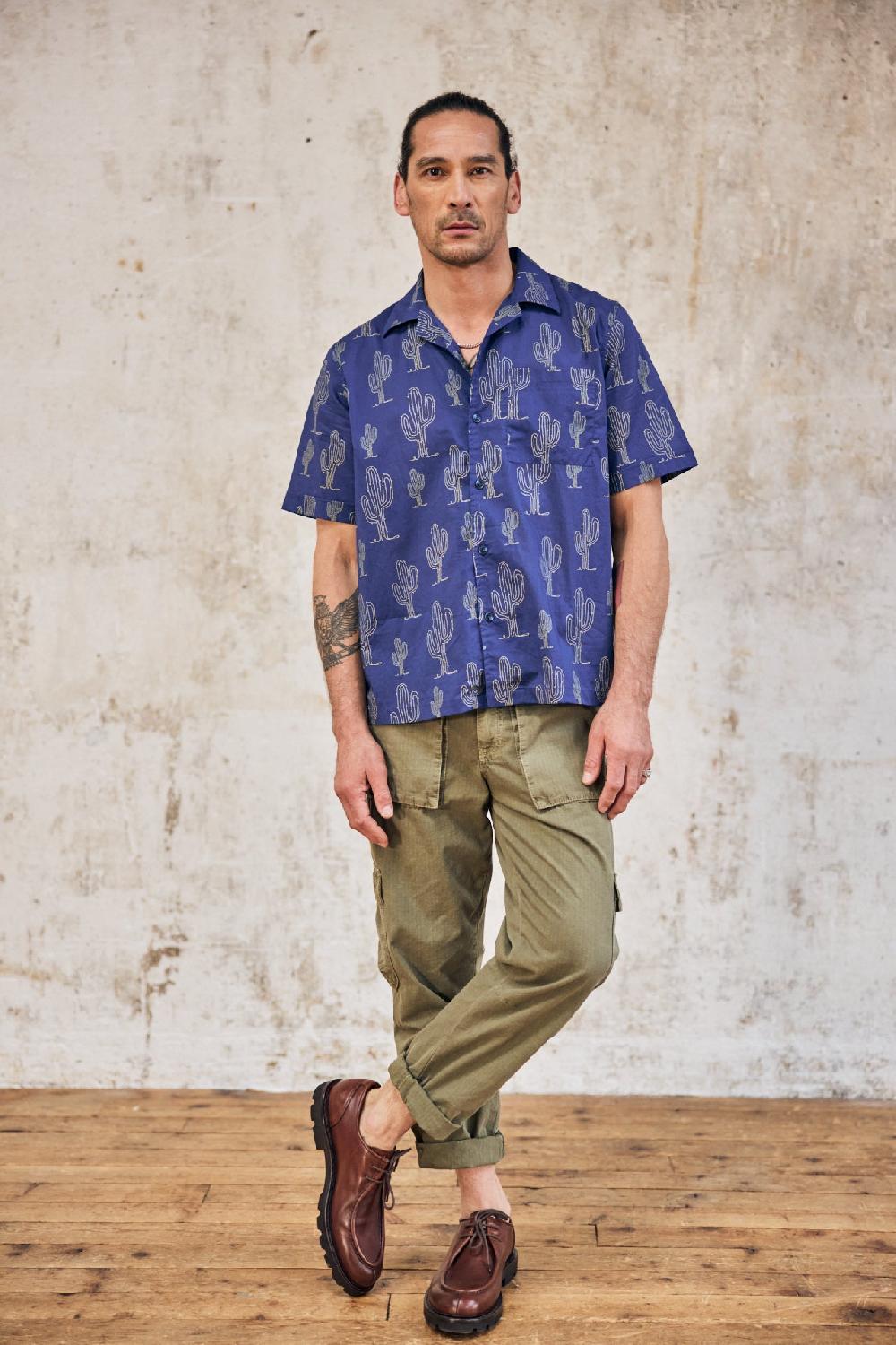 freeman t. porter Kyan Cactus Veste surchemise Homme navy