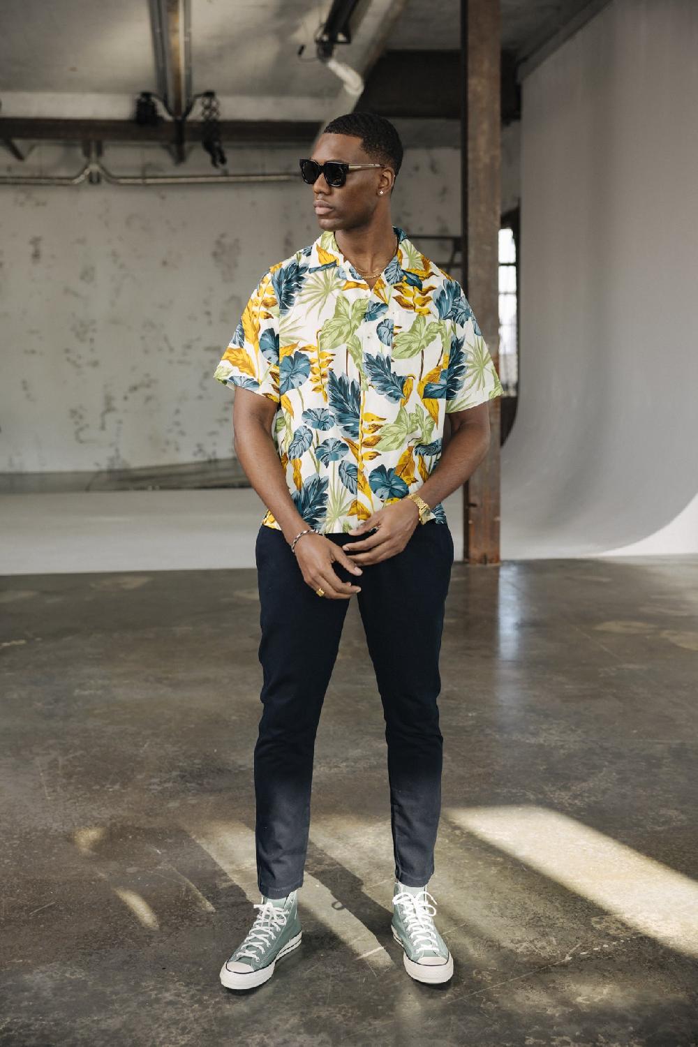 Freeman T. Porter Kyan Palms Veste Surchemise Homme Original