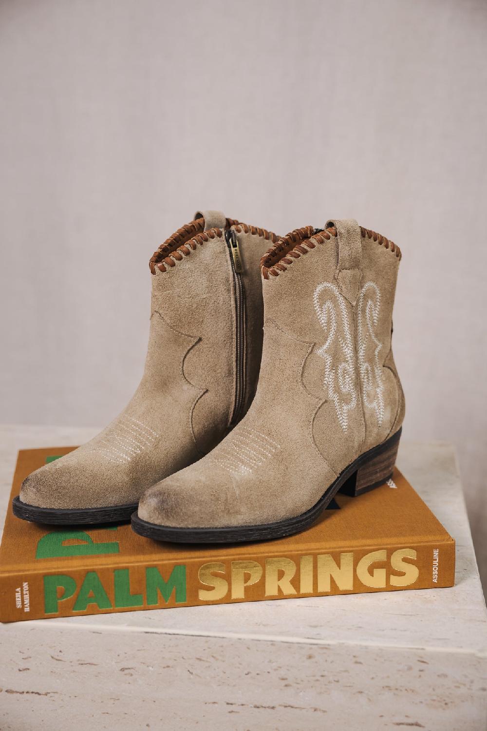 freeman t. porter Laurene Suede Embro Boots en daim Femme rock