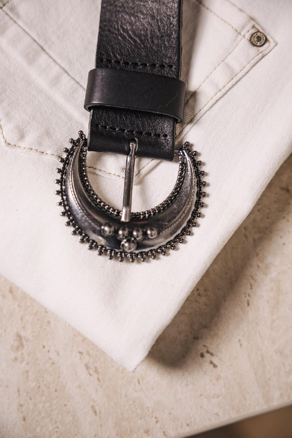 Freeman T. Porter Lenya Ceinture En Cuir Femme Black