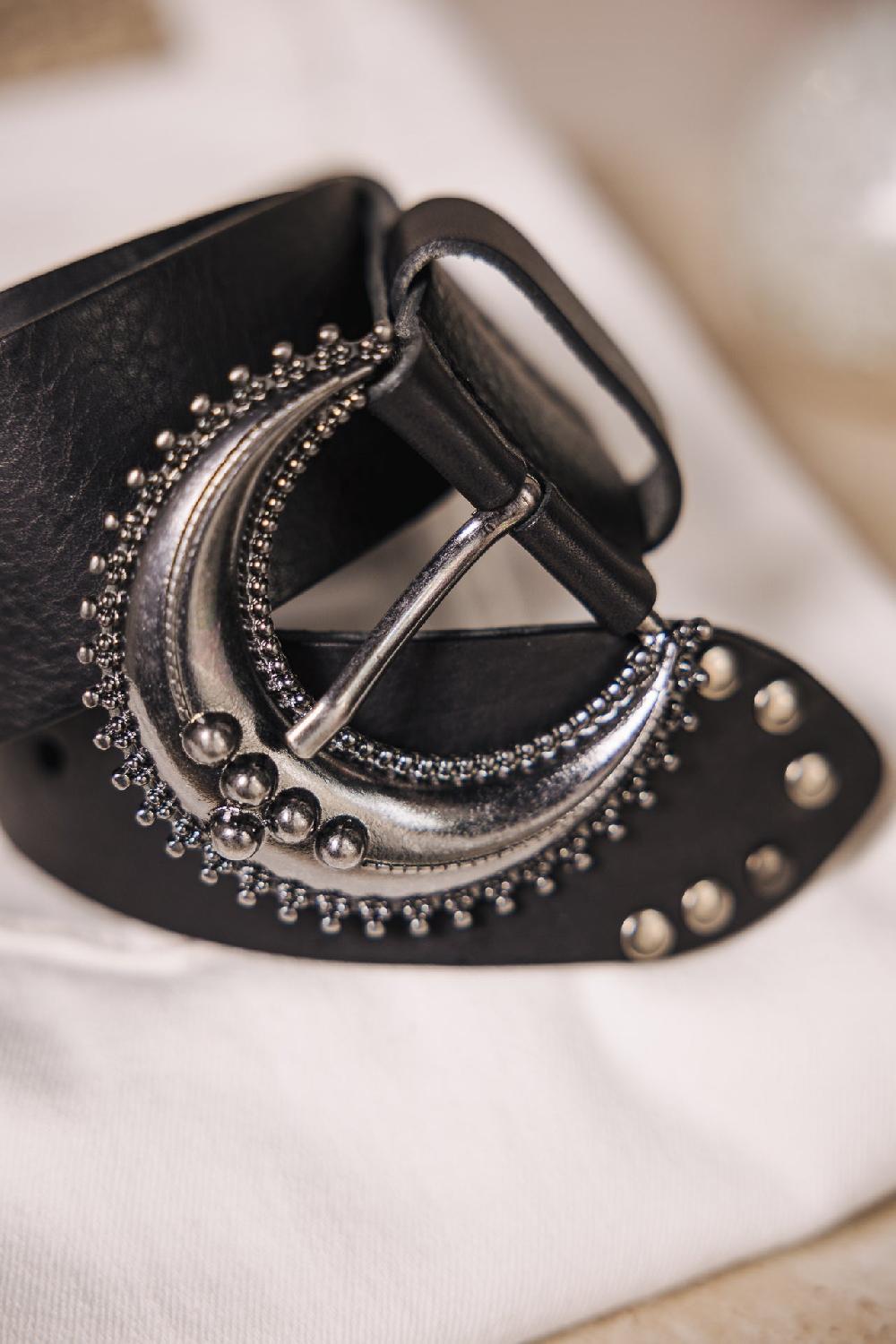 Freeman T. Porter Lenya Ceinture En Cuir Femme Black