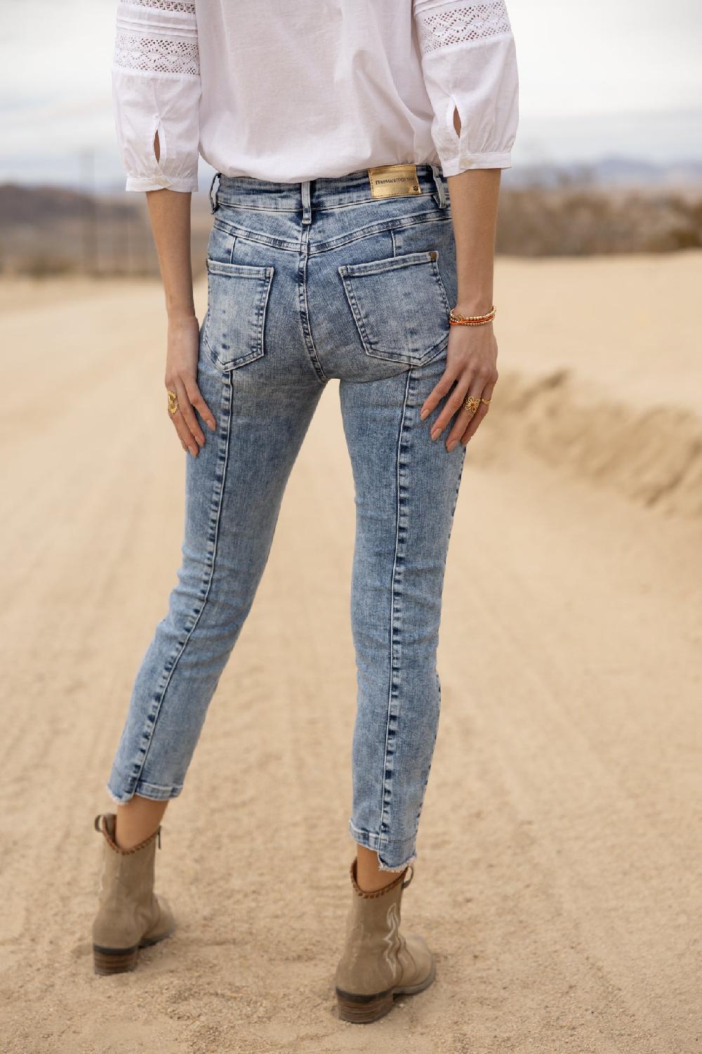 Freeman T. Porter Louison S-SDM Jeans Cropped Femme Boceano