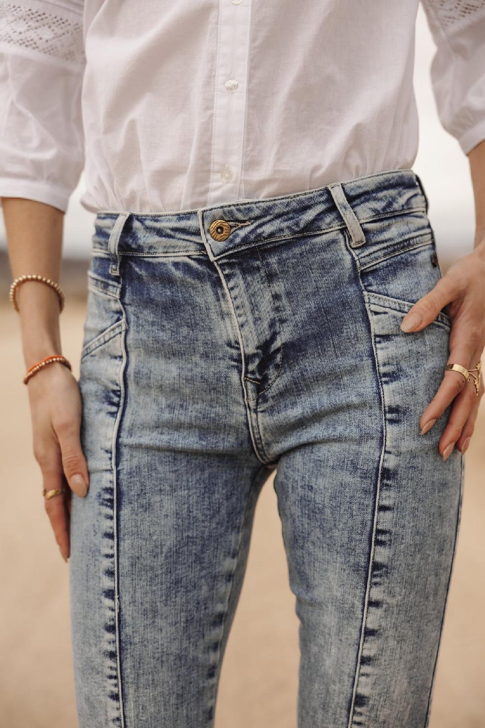 freeman t. porter Louison S-SDM Jeans cropped Femme boceano