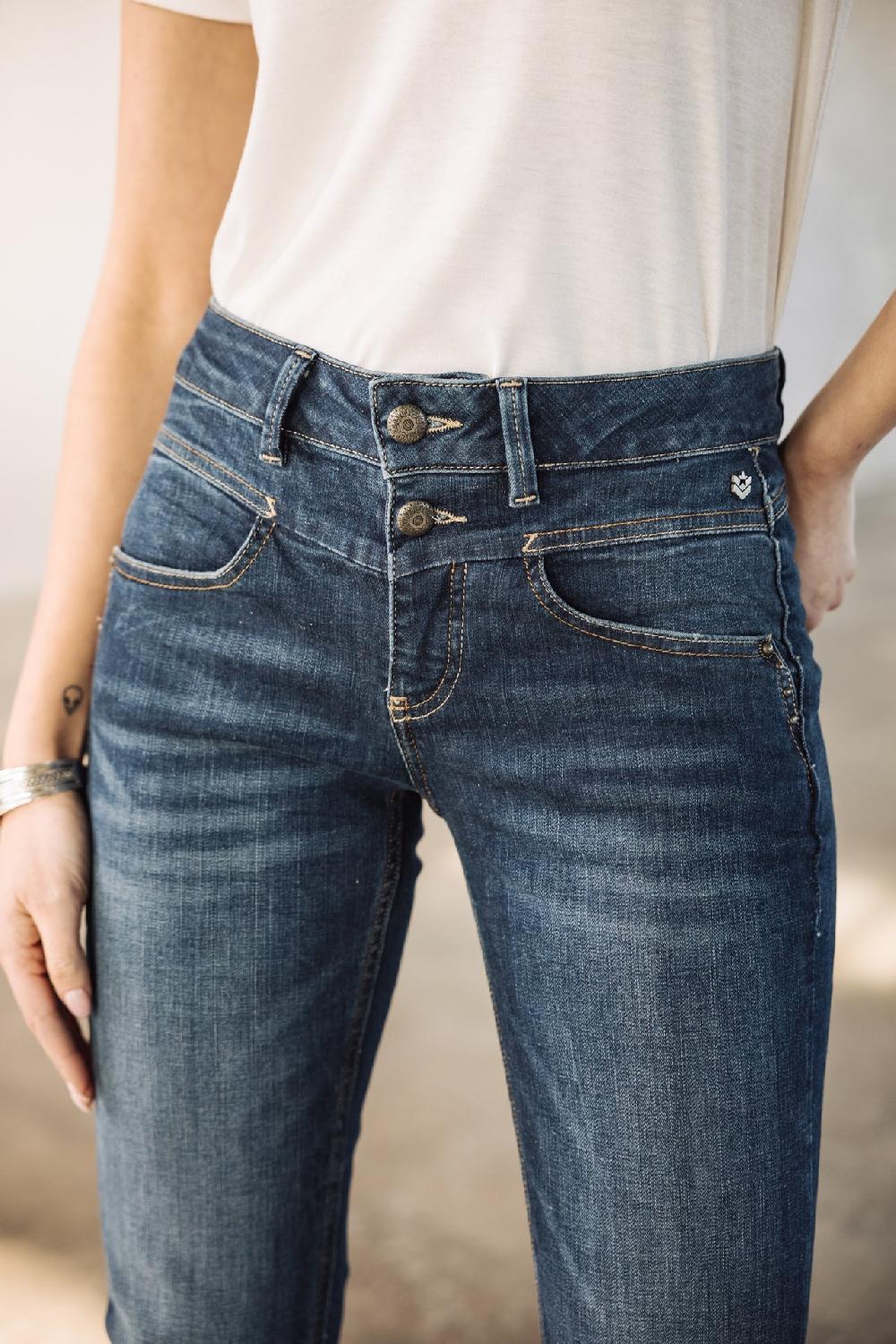 Freeman T. Porter Madie S-SDM Jeans Droit Femme Fever