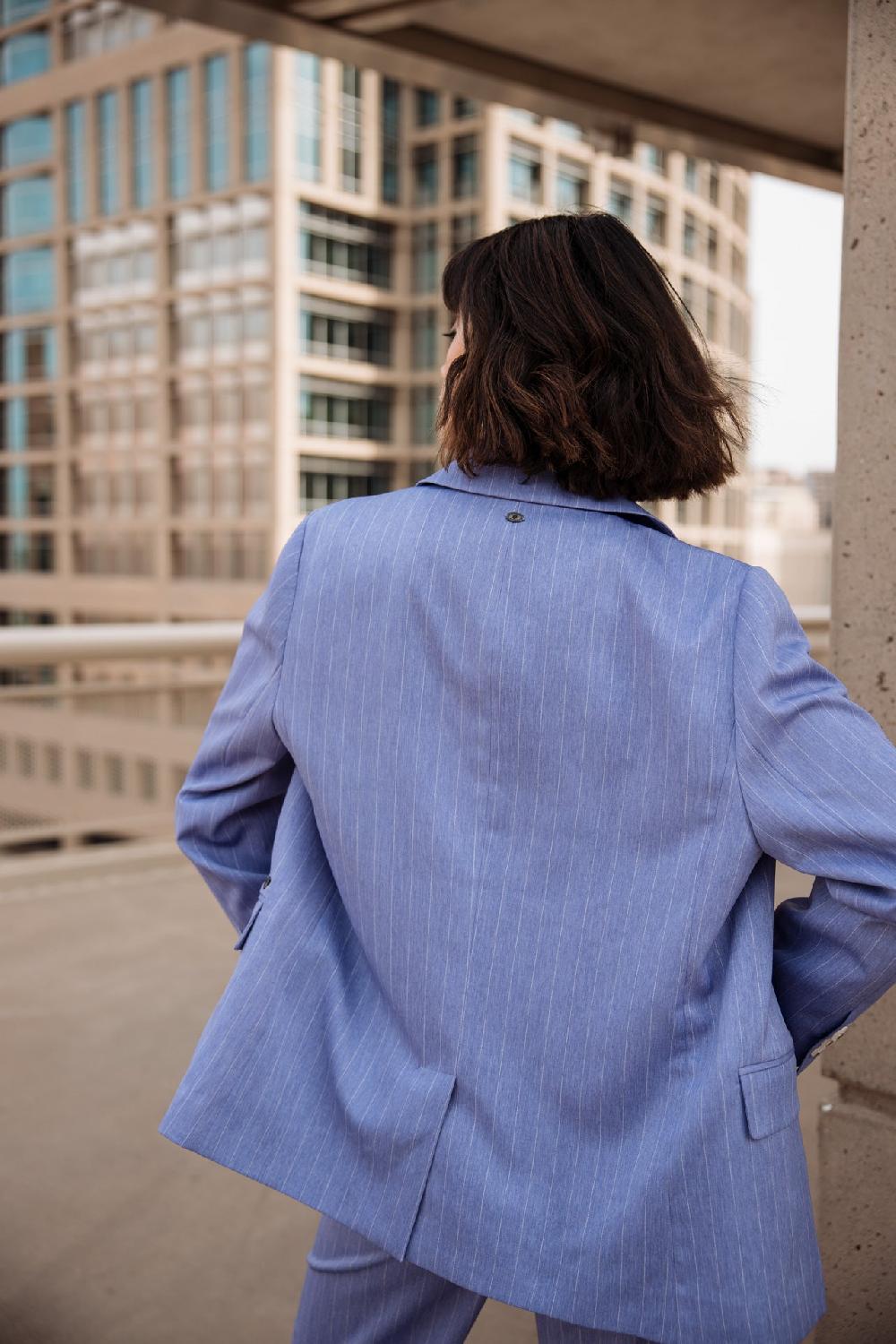 Freeman T. Porter Maria Cairo Veste De Blazer Oversize Femme Jacaranda