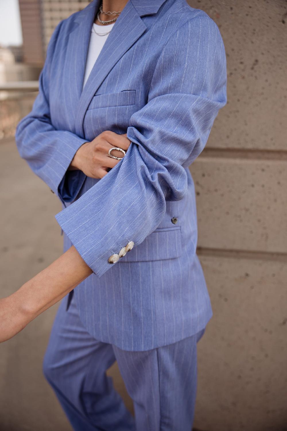 Freeman T. Porter Maria Cairo Veste De Blazer Oversize Femme Jacaranda