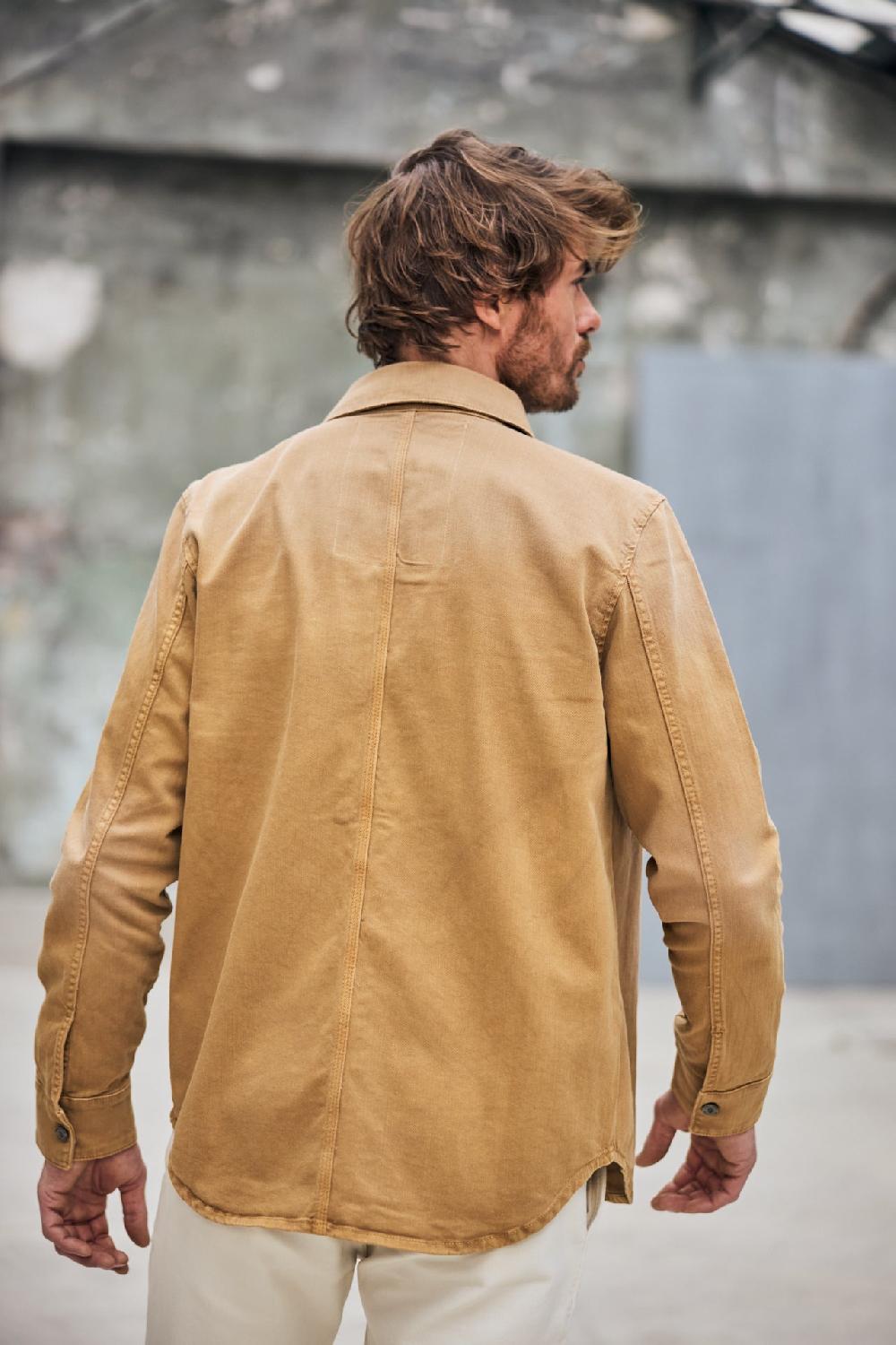 Freeman T. Porter Marius Bull Color Surchemise Homme Corn