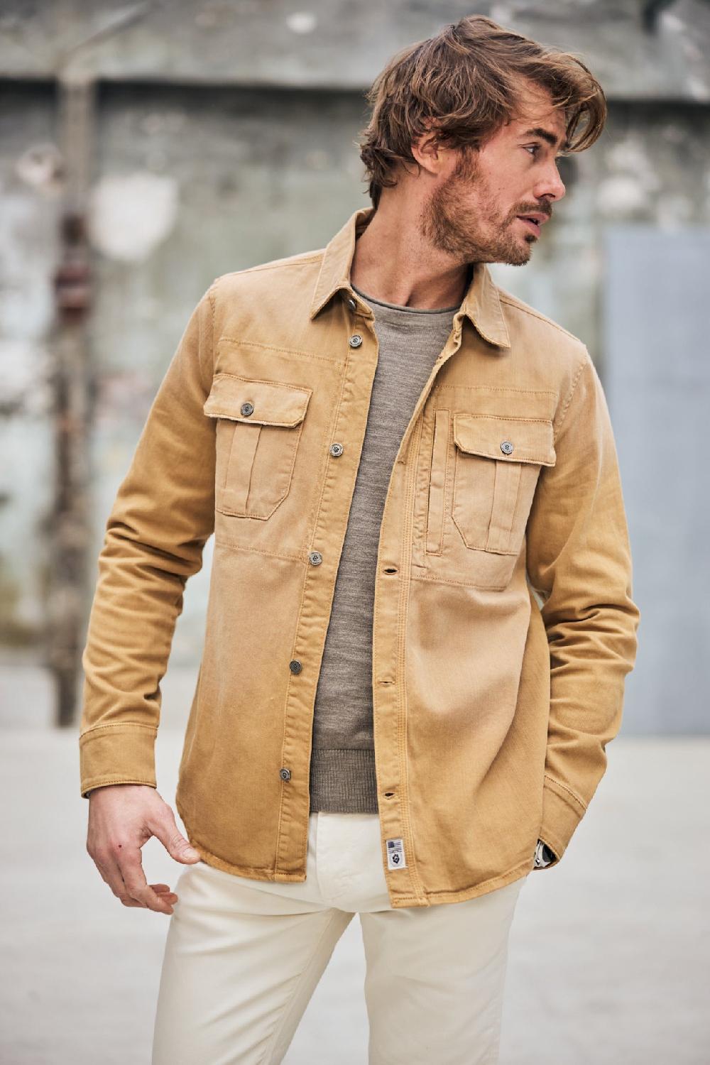 freeman t. porter Marius Bull Color Surchemise Homme corn