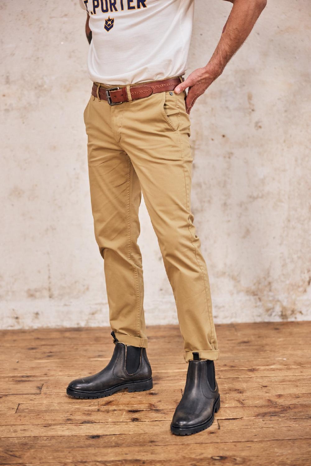Freeman T. Porter Mathis Bonito Pantalon Chino Homme Kelp