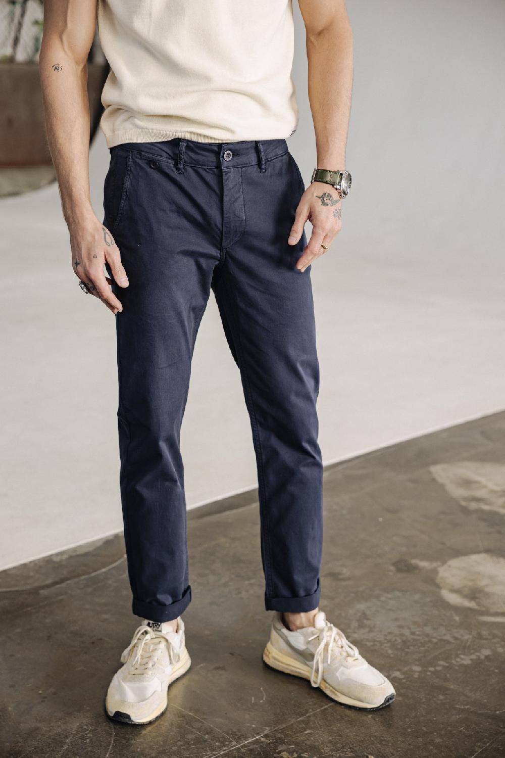 freeman t. porter Mathis Bonito Pantalon chino Homme navy