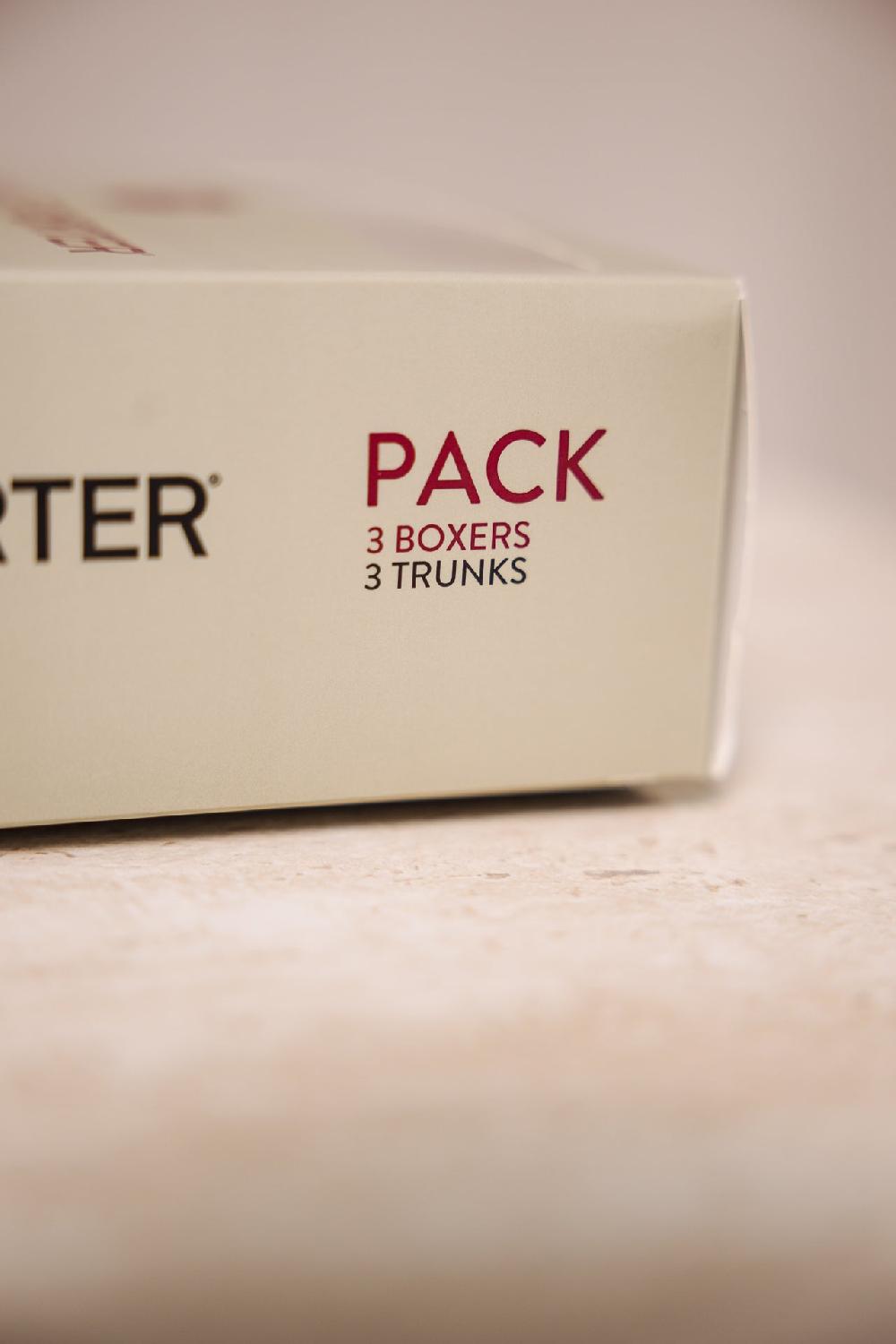 Freeman T. Porter Monet Lot 3 Sous-vêtements Pour Homme Femme Lichen/black/dark Grey