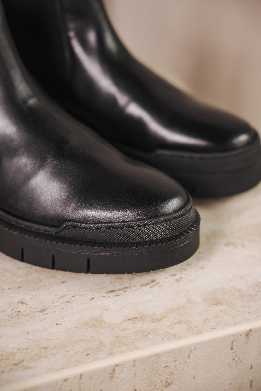 Freeman T. Porter Morro Lisse Chaussures Femme Black