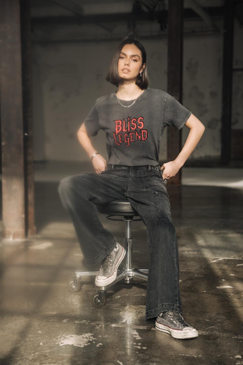 Freeman T. Porter Moxie Denim Jeans Cargo Large Femme Sapia