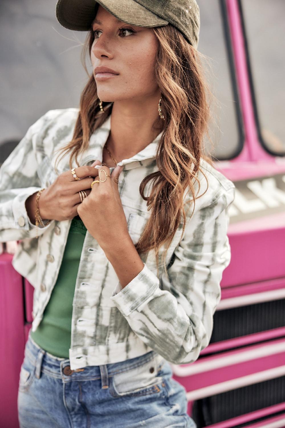 Freeman T. Porter Myriam Heaven Veste Courte Femme Stormy Sea