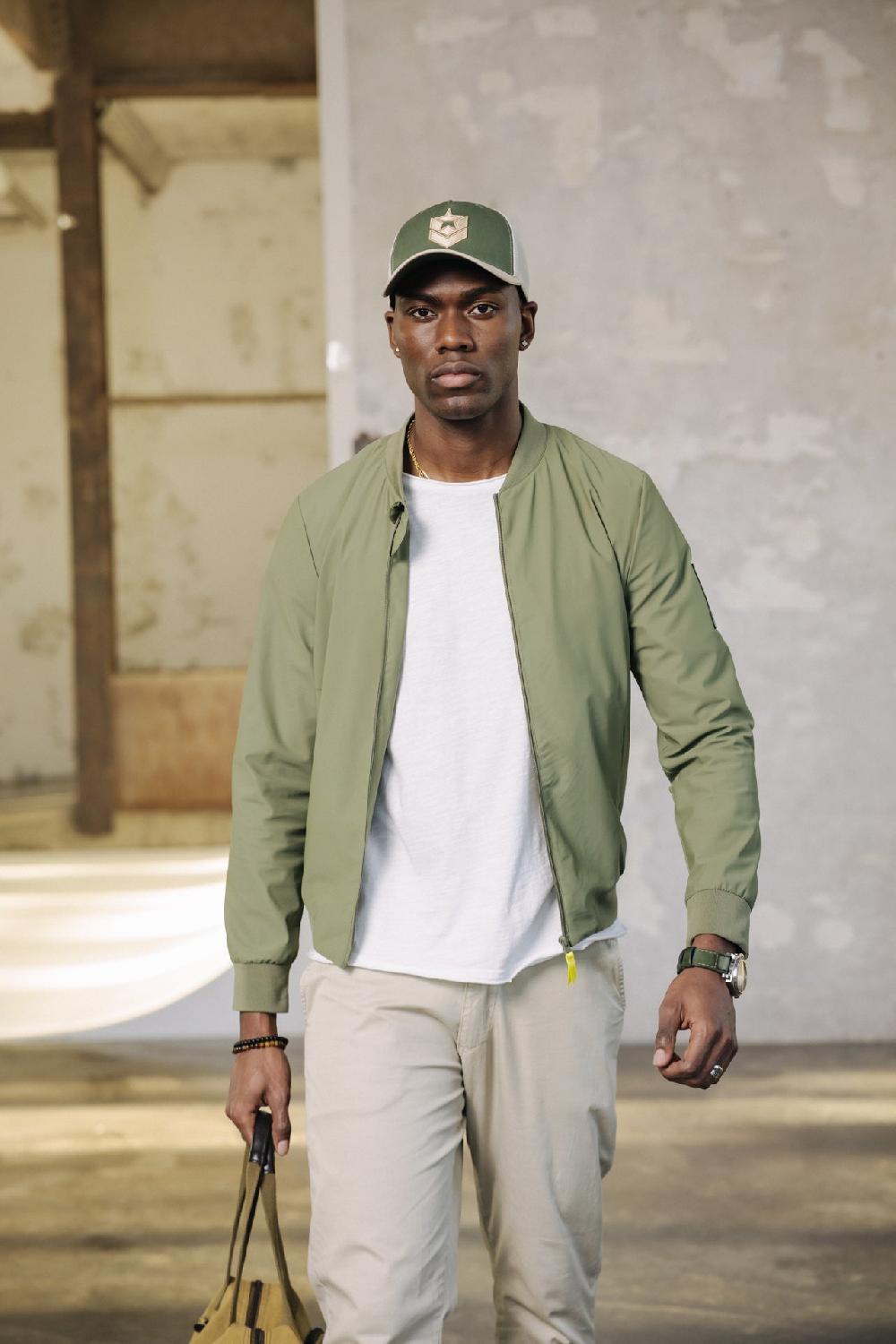 Freeman T. Porter Nelson Neo Veste Bomber Homme Deep Lichen Green