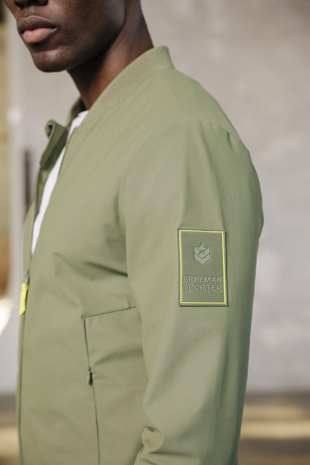 Freeman T. Porter Nelson Neo Veste Bomber Homme Deep Lichen Green