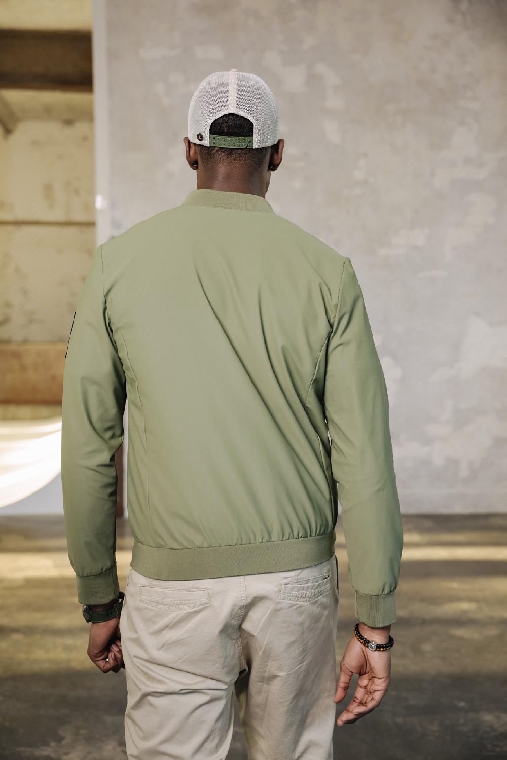 Freeman T. Porter Nelson Neo Veste Bomber Homme Deep Lichen Green