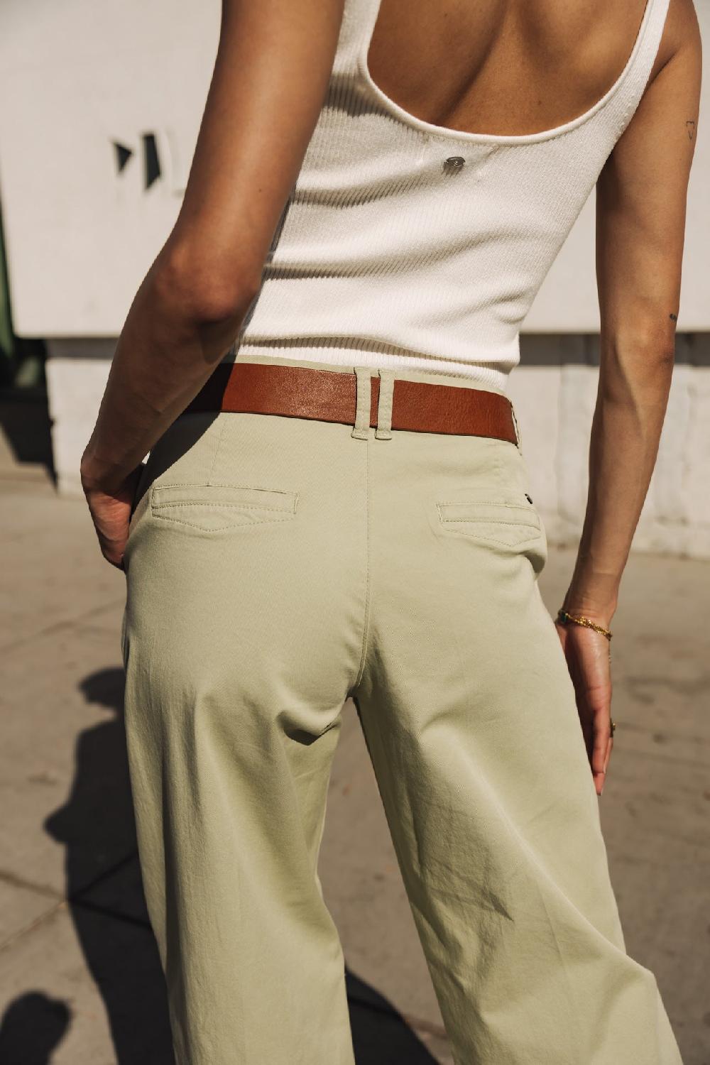 Freeman T. Porter Nickie Felicita Pantalon Large Femme Desert Sage