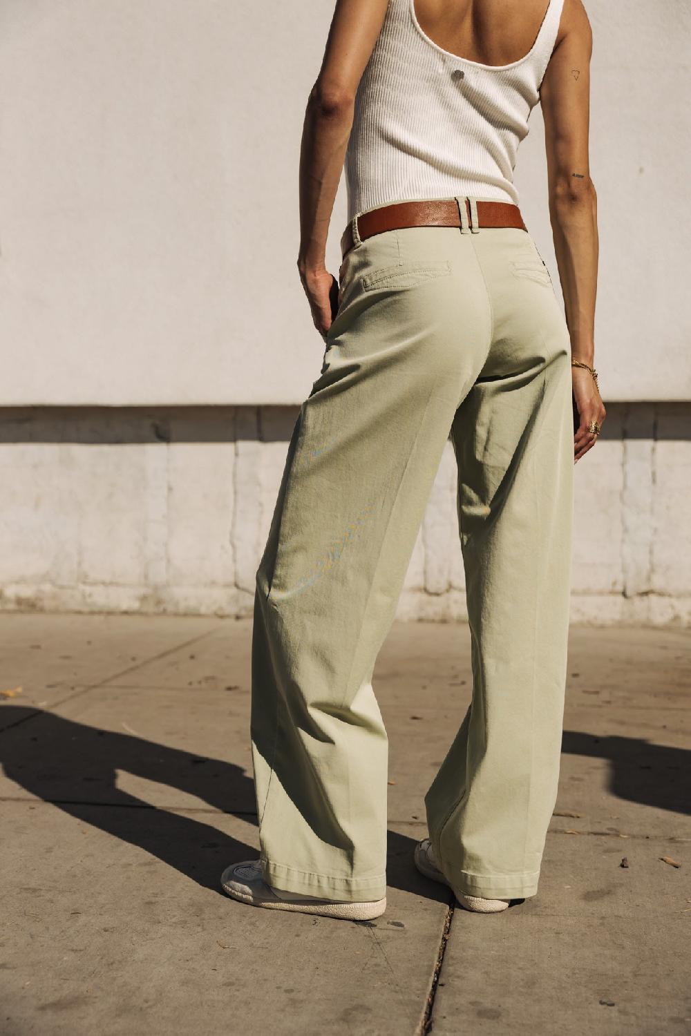 Freeman T. Porter Nickie Felicita Pantalon Large Femme Desert Sage