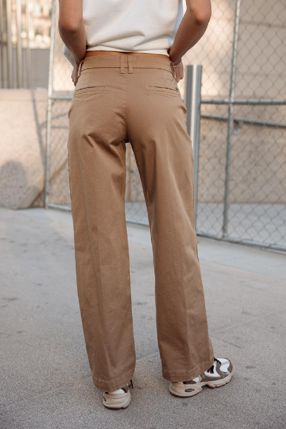 Freeman T. Porter Nickie Felicita Pantalon Large Femme Kelp