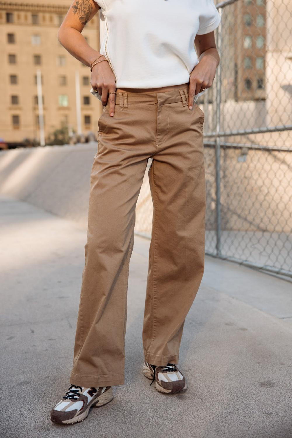 freeman t. porter Nickie Felicita Pantalon large Femme kelp freeman t. porter Nickie Felicita Pantalon large Femme kelp