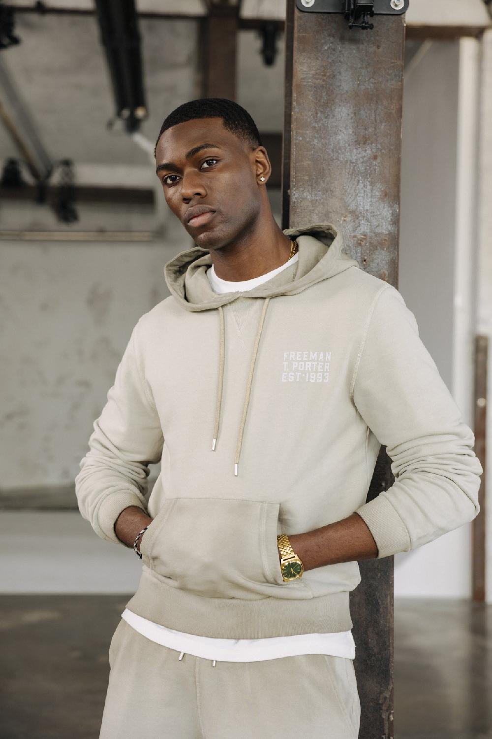 Freeman T. Porter Nohan Chillout Sweatshirt Homme Overcast