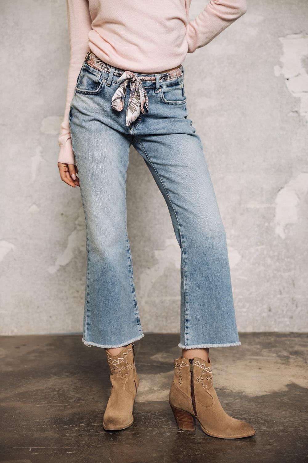 freeman t. porter Norma SDM Jeans bootcut cropped Femme palermo med